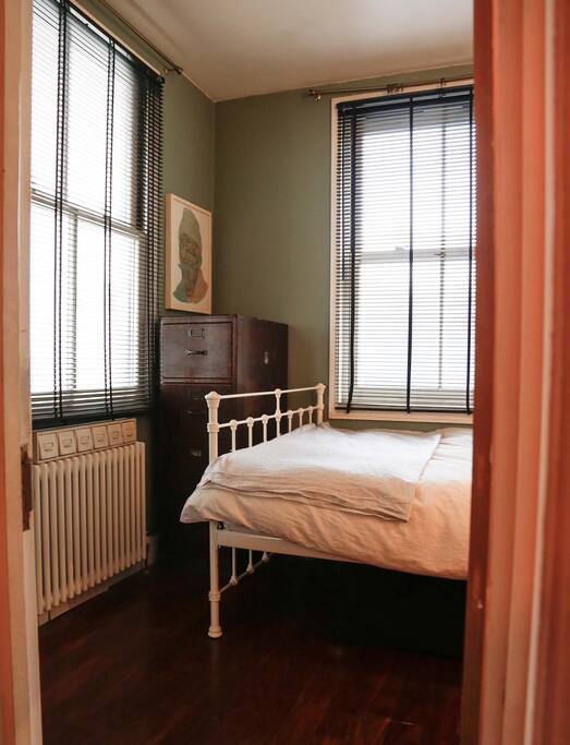 Your Room on the frst floor at the rear of the house and east facing, beautiful morning light.