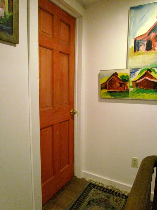 Red door to Steps III