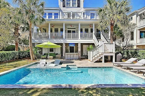 Exclusive Home & Yard, Beach 1 Block, Heated Pool*