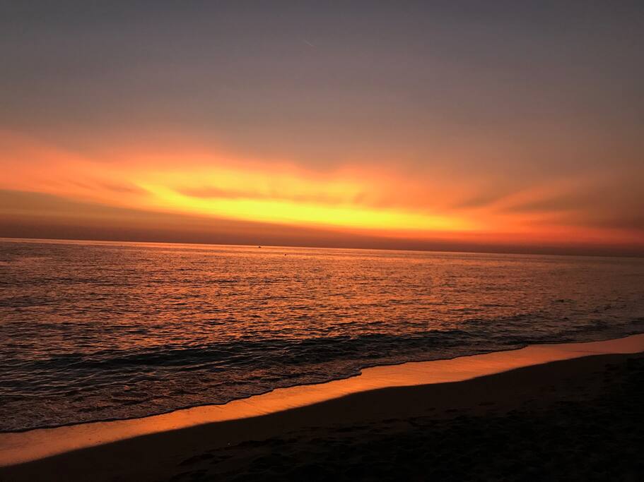 il tramonto/the sunset/le coucher du soleil