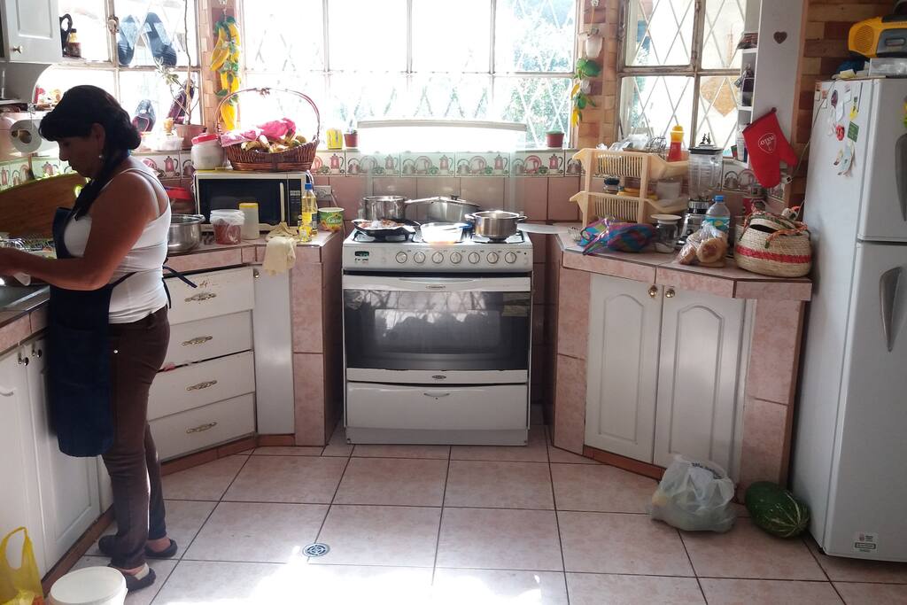 Cocina amplia