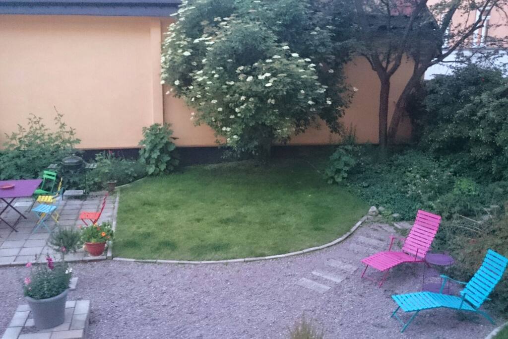 Beautiful private garden