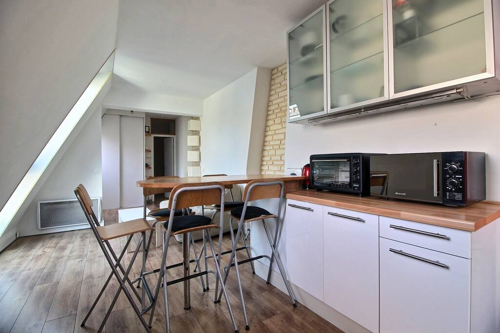 Equipped kitchen