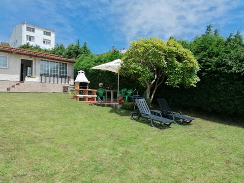 Lovely house with garden and pool.