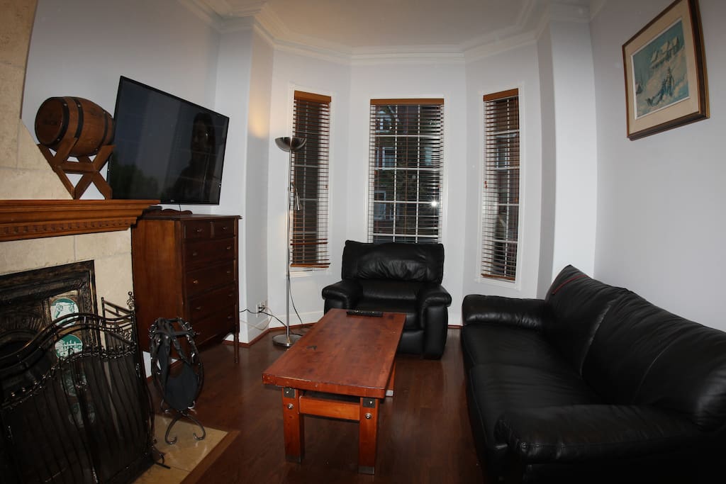 All the comforts of home with television and wifi
