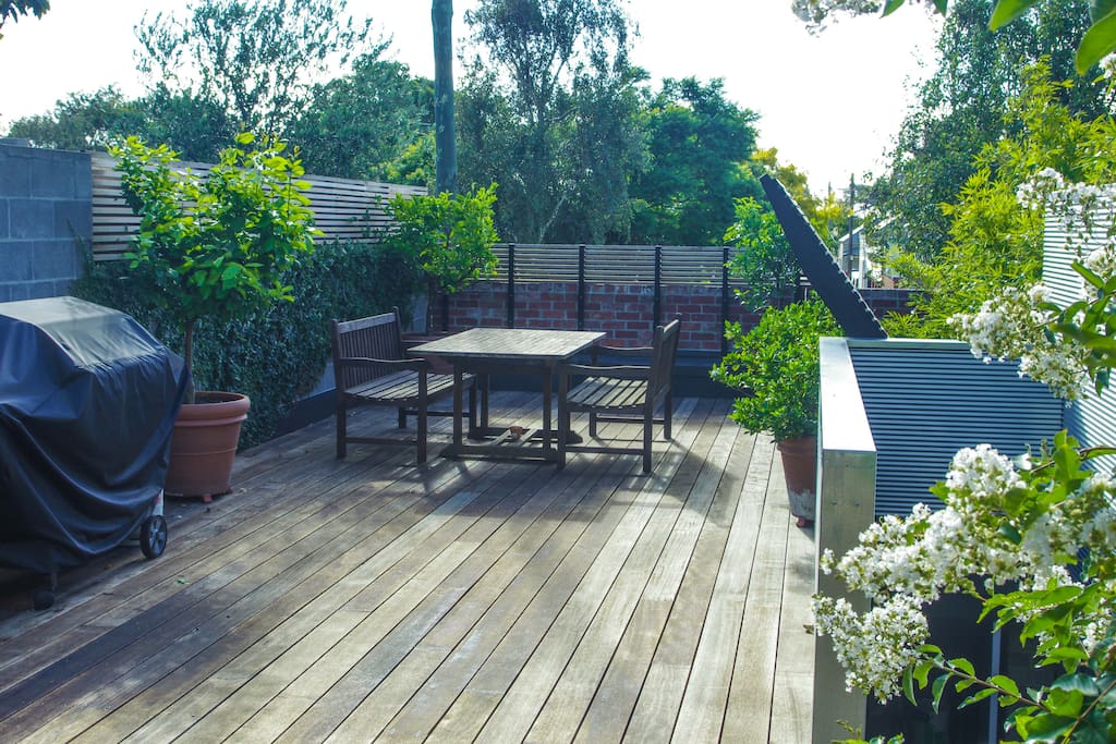 Spacious deck - enjoy!