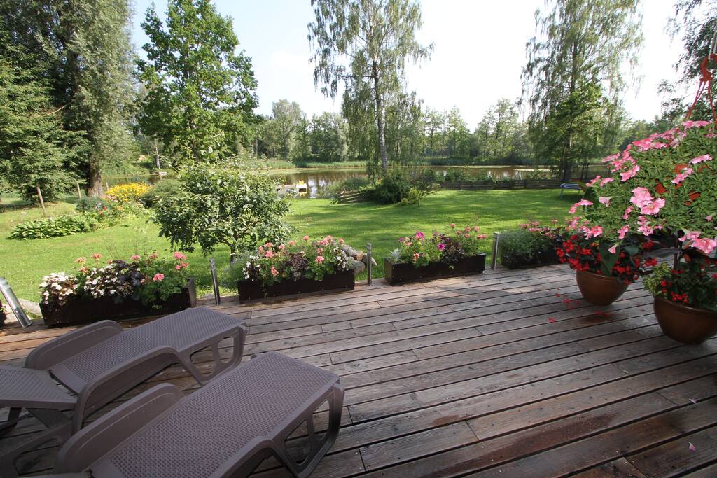 View from room & terrace