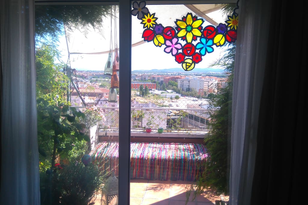 Vistas desde la cama