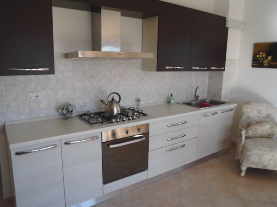 De keuken van Casa Aquila