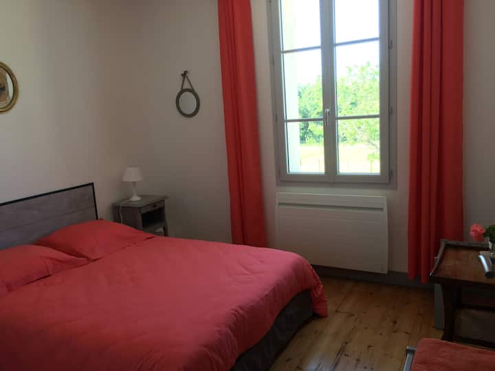 Chambre lit double