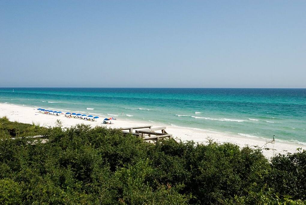 Our beach looking towards Rosemary