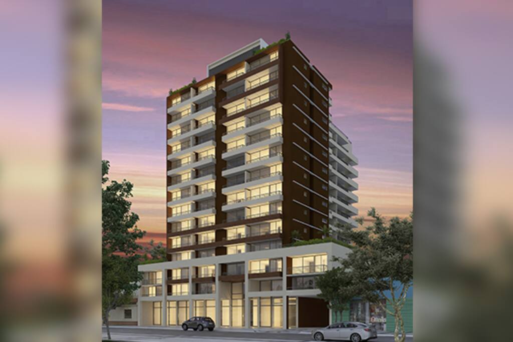 Vista del edificio