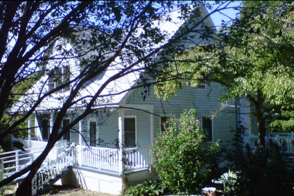 Front view of house