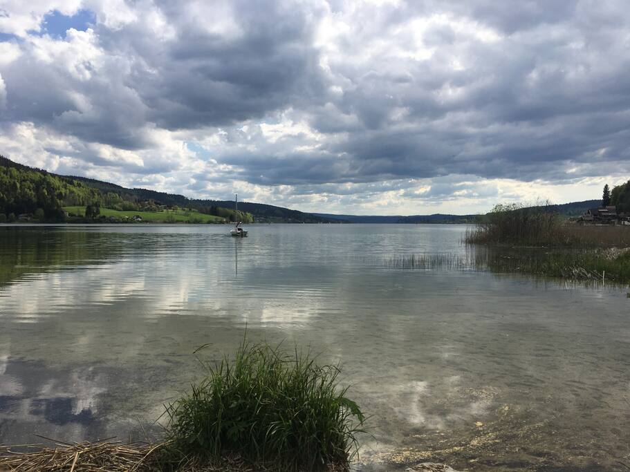 Le lac à 400 mètres