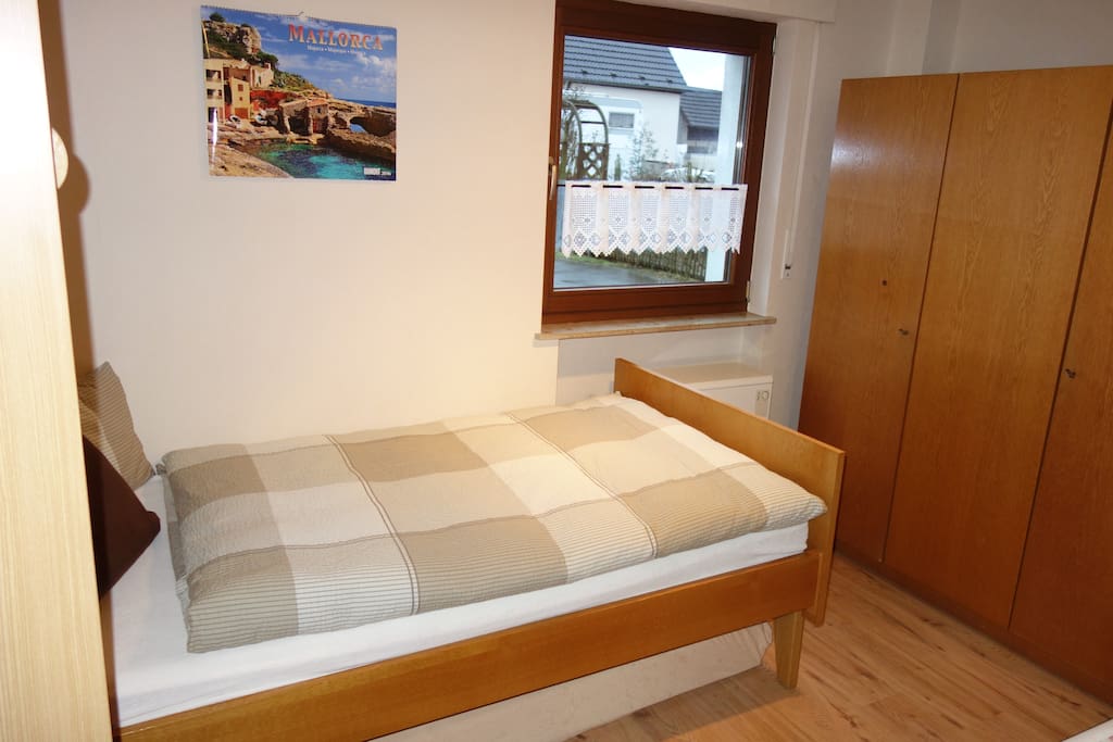 Schlafzimmer mit Einzelbett