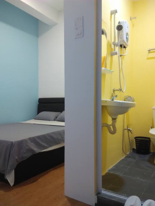 En suite bathroom