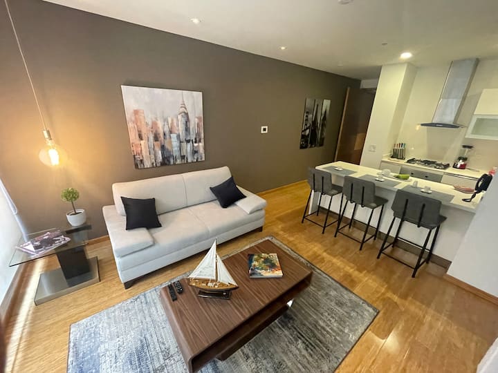 Exclusive luxury apartment in Bogotá Serviced apartments for Rent in