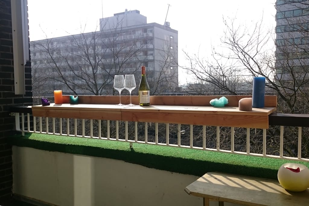 Balcony, view from second bedroom