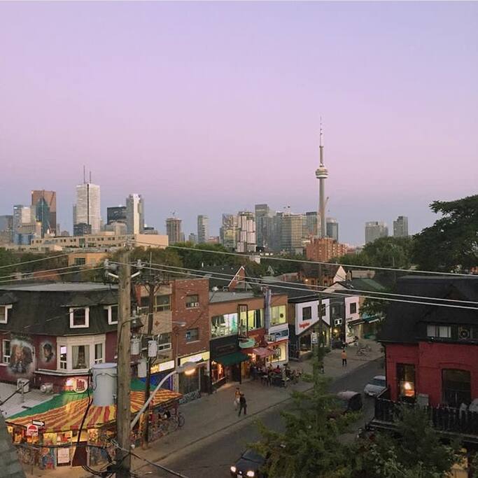 view from the roof!