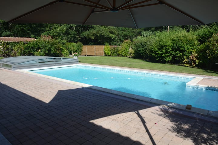 Villa 5* Avec Piscine/boulodrome Près De Moliets - Linxe
