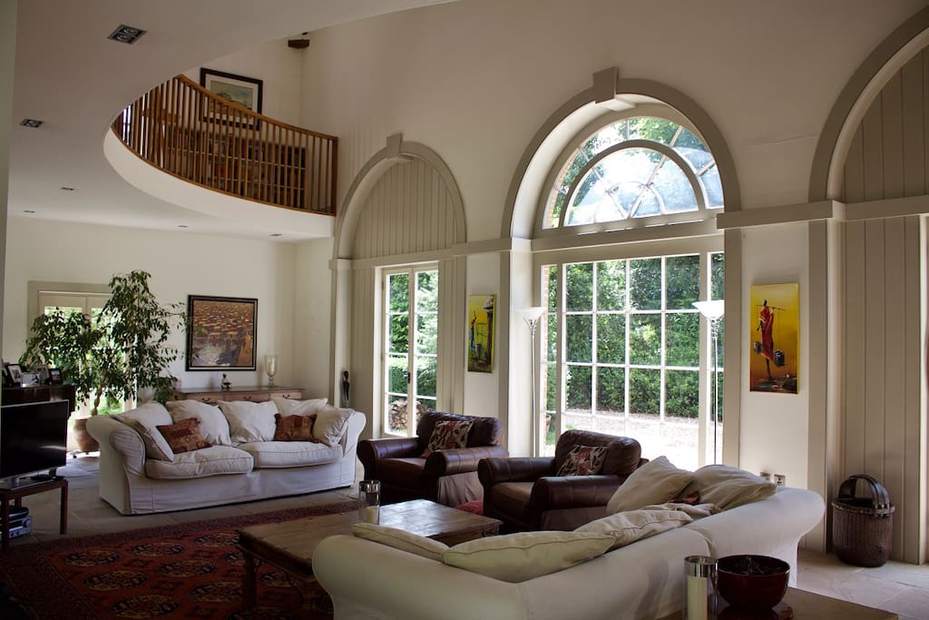 Double volume drawing Room