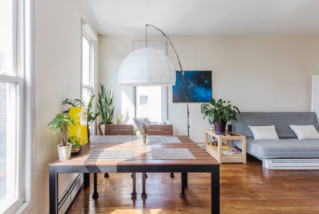 Dining table/Living room - common area