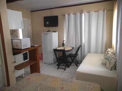 Top Airbnb: Cozy Loft on Rua do Mucugê near the beach em Porto Seguro