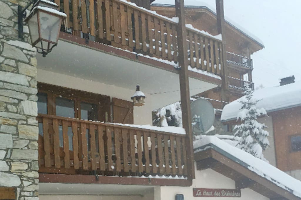 The Apartment, on the first floor with South facing baclony.