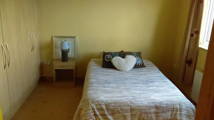 Comfortable Double bedroom with en suite