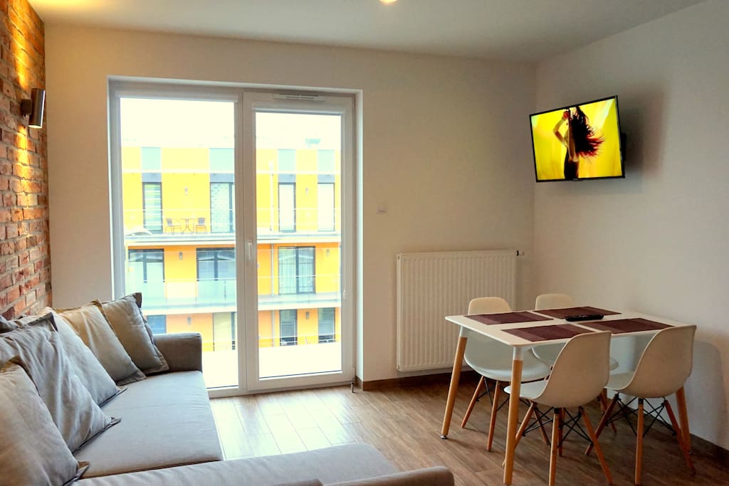 Apartament CZERWONY.