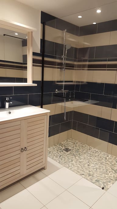 Salle de bains , toilettes séparés