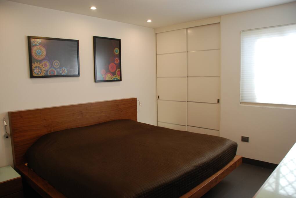 Recámara principal cama King - Closet / Master bedroom King size bed - Closet