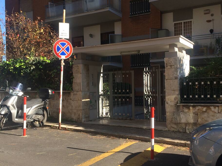 Entrata dello stabile