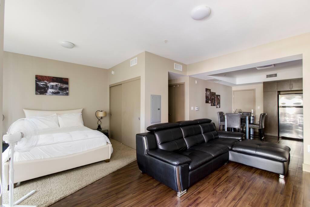Leather couch with recliner head rest