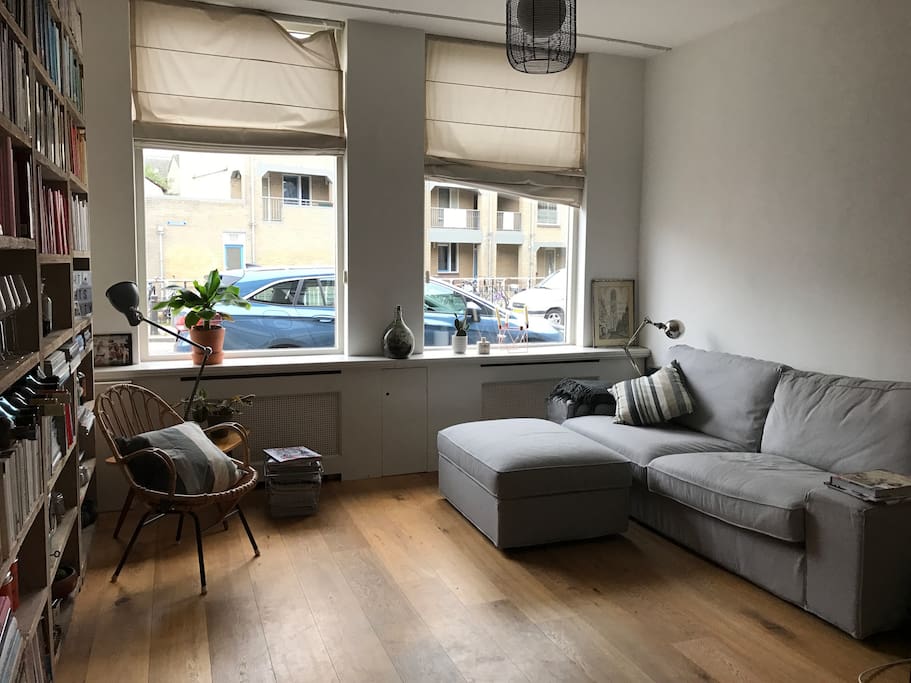 Living room with comfortable couch