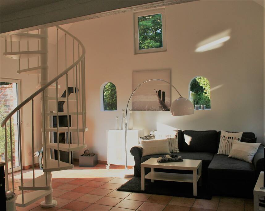 Wohnraum im Sommer