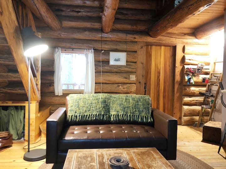 Log Cabin on Tumalo Creek Cabins for Rent in Bend, Oregon, United States