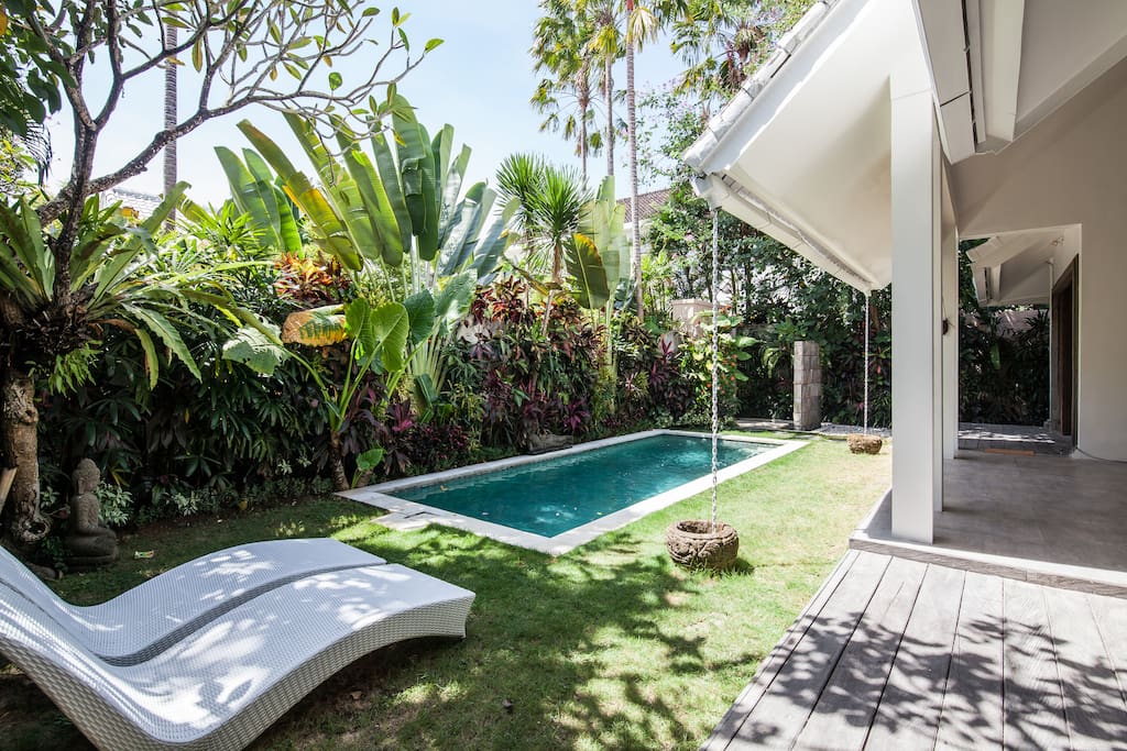 Exterior of the beautiful Villa Tiare