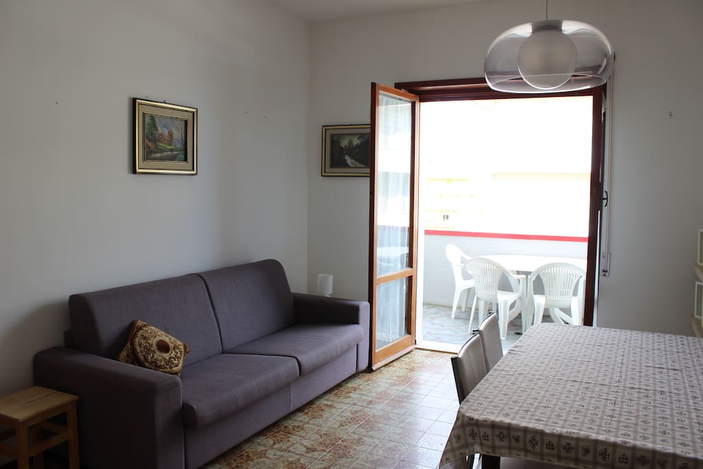 Il Divano Letto in Soggiorno