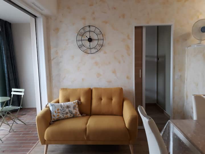 Beau T2+cabine, Loggia, Parking Privé 150 M Plage - Canet-en-Roussillon
