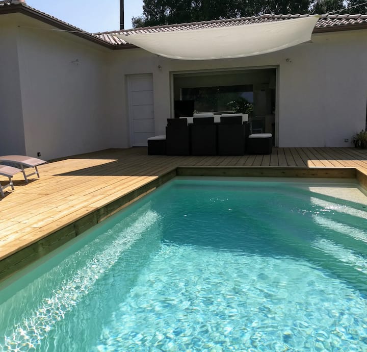 Villa JUWEN of 70m² private heated pool