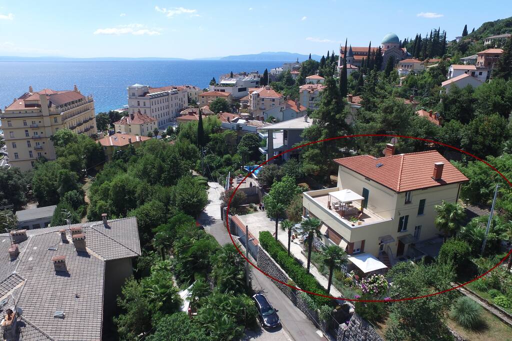 Our beautiful renovated villa built in 1903 and preserved as architectural heritage from Austrian Hungarian period