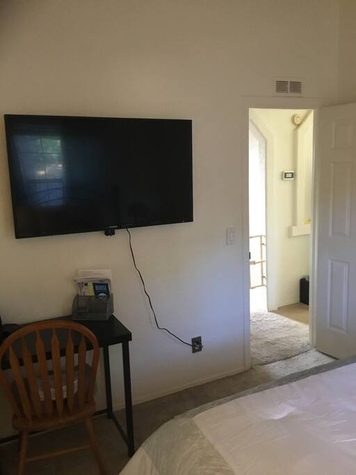 Another view of your bedroom, computer desk and printer for your convenience