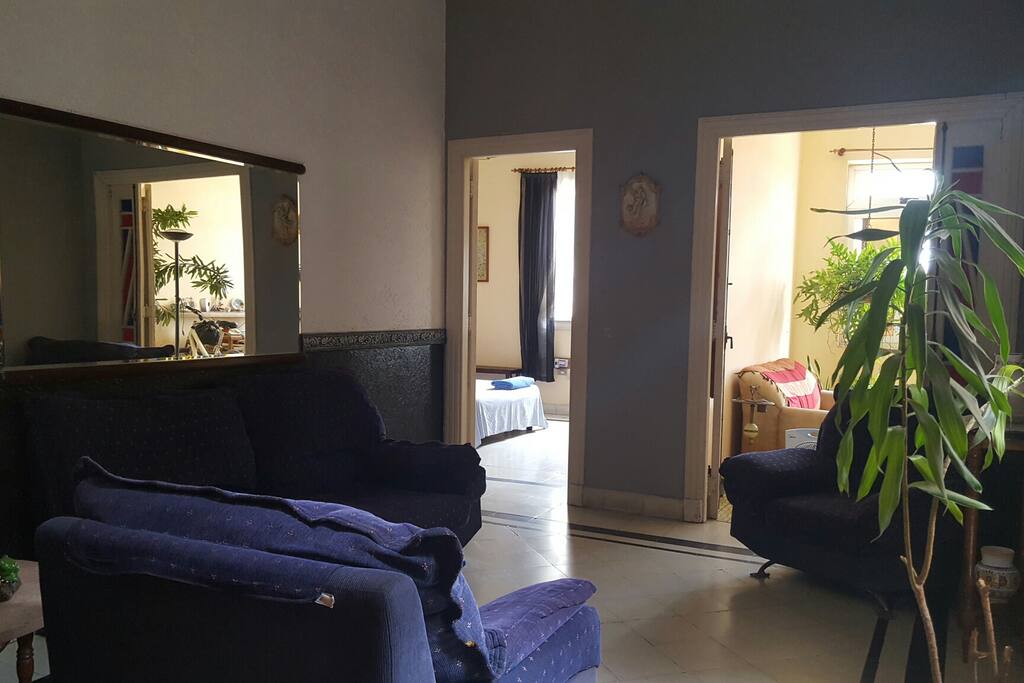 Sala 1er cuarto y terraza