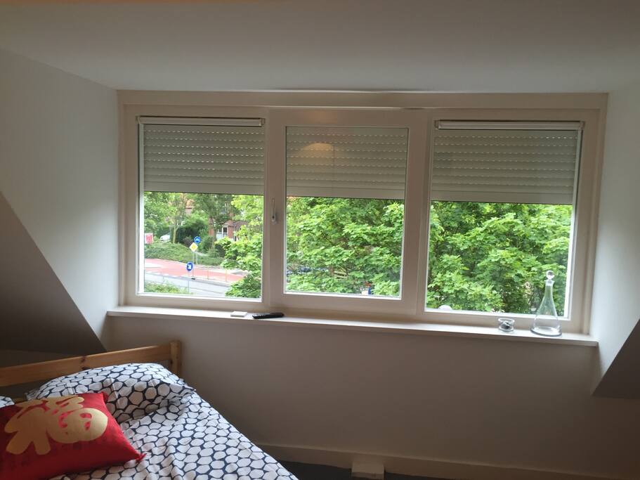 Nice view from the bedroom