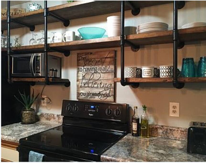 Cooking station. - Enjoy!