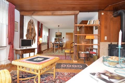 Quiet, cozy apartment on the Swiss border