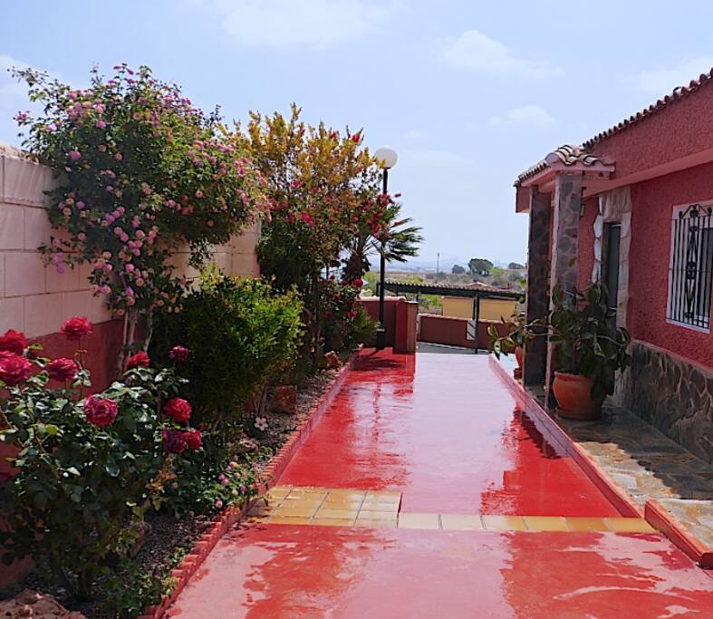 Entrada acceso casa