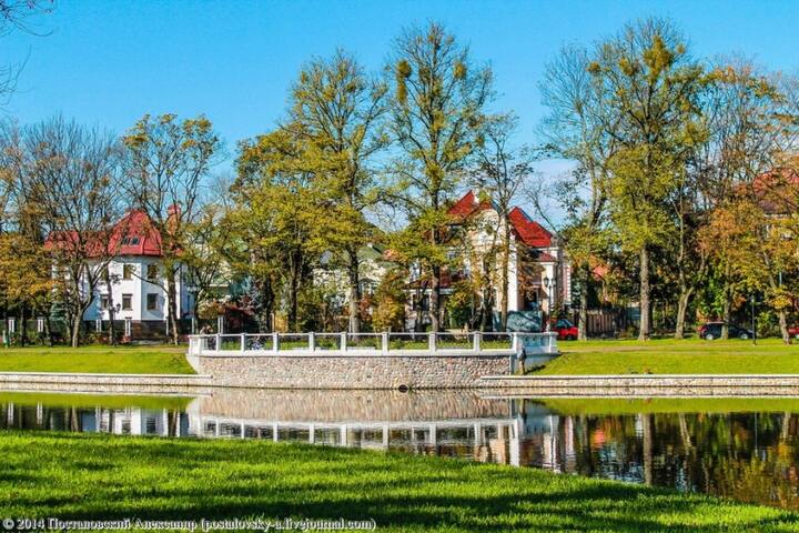 Верхнее озеро, Калининград - "Самый большой пруд Калининграда, который по непоня