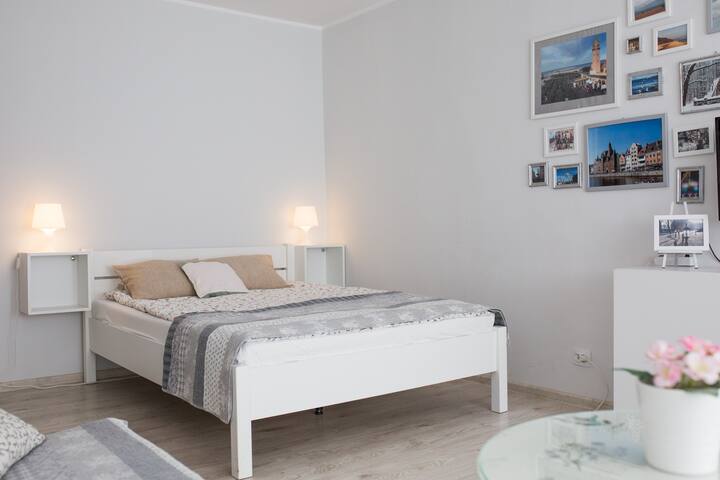 Studio for 2 in Gdansk close to the airport